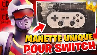 Je TEST cette MANETTE UNIQUE au MONDE sur FORTNITE SWITCH (elle est trop bizarre 😨🎮)