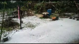 Meghalaya Shillong heavy Hail Storm 22nd Dec 2021