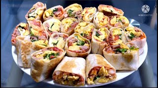 NUTRITIOUS BREAKFAST BURRITO | THE PERFECT AND HEALTHY BREAKFAST