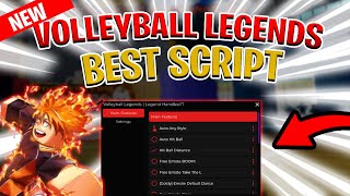 *NEW* Volleyball Legends Script (PASTEBIN 2025) (AUTO PLAY ,POWERFUL SERVE)