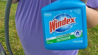 Windex Spray Bottle Outdoor Window Cleaner | Works Well