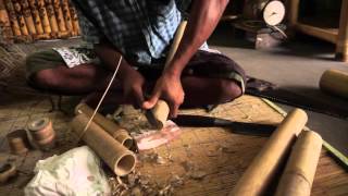 How to make a simple bamboo tube