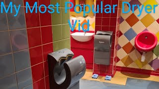 Dyson Airblade AB01, World Dryer Airforce, AB03 And dB Hand Dryers At Hamleys In Regent Street, Ldn