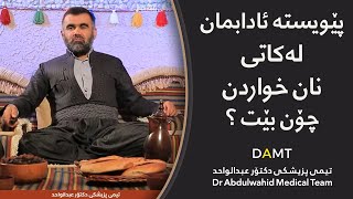 پێویستە ئادابمان لەکاتی نان خواردن چۆن بێت ؟