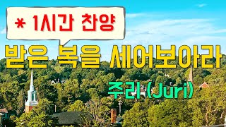 (1시간찬양) 받은 복을 세어보아라 - 주리 (Juri) [일상찬양]