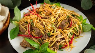 Biến Tấu Gỏi Bò Sốt Thái Ngon Nhức Nách, Thử Là Ghiền, Cách Làm Ai Cũng Mê ! Thai Beef Salad