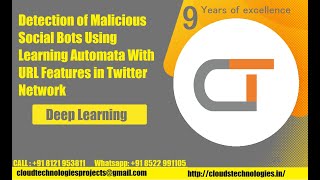 Detection of Malicious Social Bots Using Learning Automata With URL Features in Twitter Network