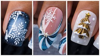 Winter Nail Art Designs 2024 | Best Christmas Nail Art Tutorial