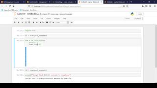 Track execution time of a python script