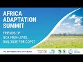 Afternoon Session: Africa Adaptation Summit (English)