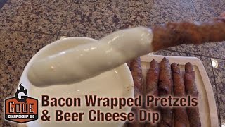 Tailgate Food - Bacon Wrapped Pretzel \u0026 Craft Beer Cheese Dip - GQ BBQ