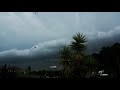 Severe Thunderstorm Turns Day To Night (Time Lapse)