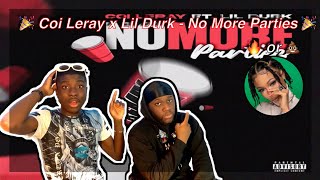 TIKTOK’S #1 SONG!!🔥| Coi Leray ft Lil Durk - No More Parties (Remix) REACTION | UK🇬🇧