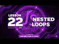 022 JavaScript Nested Loops | Zero to Advanced course | #22