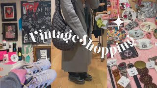 Vintage Shopping in London ⋆. 𐙚 ˚| bricklane, clothes haul, shoreditch market ♡