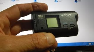 Sony Action Cam , How to delete photo & movies.