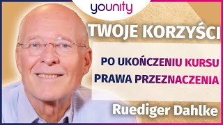 Twoje korzyści po ukończeniu kursu 🍀Dr Ruediger Dahlke - Prawa Przeznaczenia