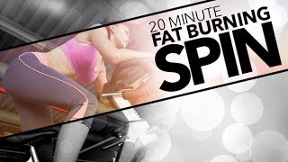20 Minute Spinning Workout (FAT BURNING CYCLE TRAINING!!)