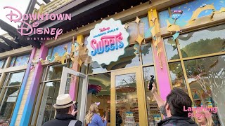 Disney's Wonderful World of Sweets Walkthrough and Opening Remarks | Downtown Disney | Disneyland