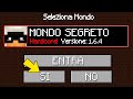 VI MOSTRO IL MIO MONDO SEGRETO DI MINECRAFT (MAI VISTO)