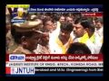 t tdp leaders blockades speaker s house demands to accept talasani s resignation