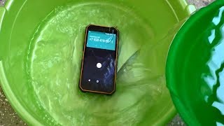 NOMU S10 incoming call underwater