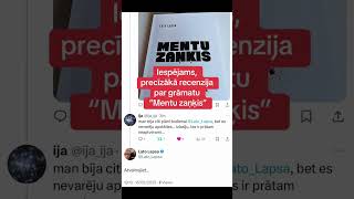 Iespējams, precīzākā recenzija par grāmatu “Mentu zaņķis”