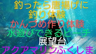 釣り体験も！アクアマリンふくしま