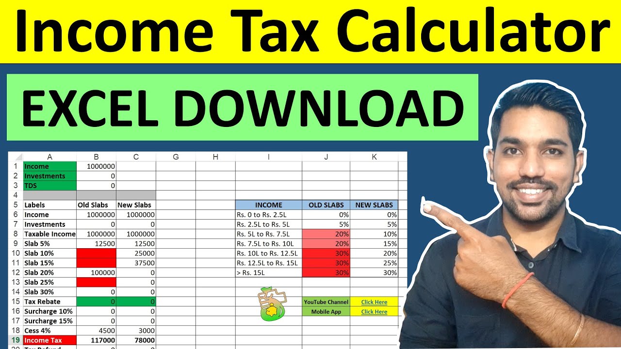Download Tax Calculator Fy 2023 24 Excel Sheet Writingservicesmart