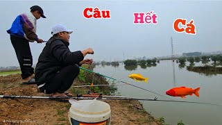 Câu Hết Cá Trong Đầm Hoang Này Thì Về Đừng Ai Ghét 2 Bố Con Nhé...