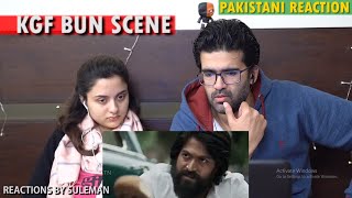 Pakistani Couple Reacts To KGF Bun Scene | Yash | Srinidhi