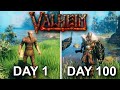 I spent 100 days in Valheim, this is what happened