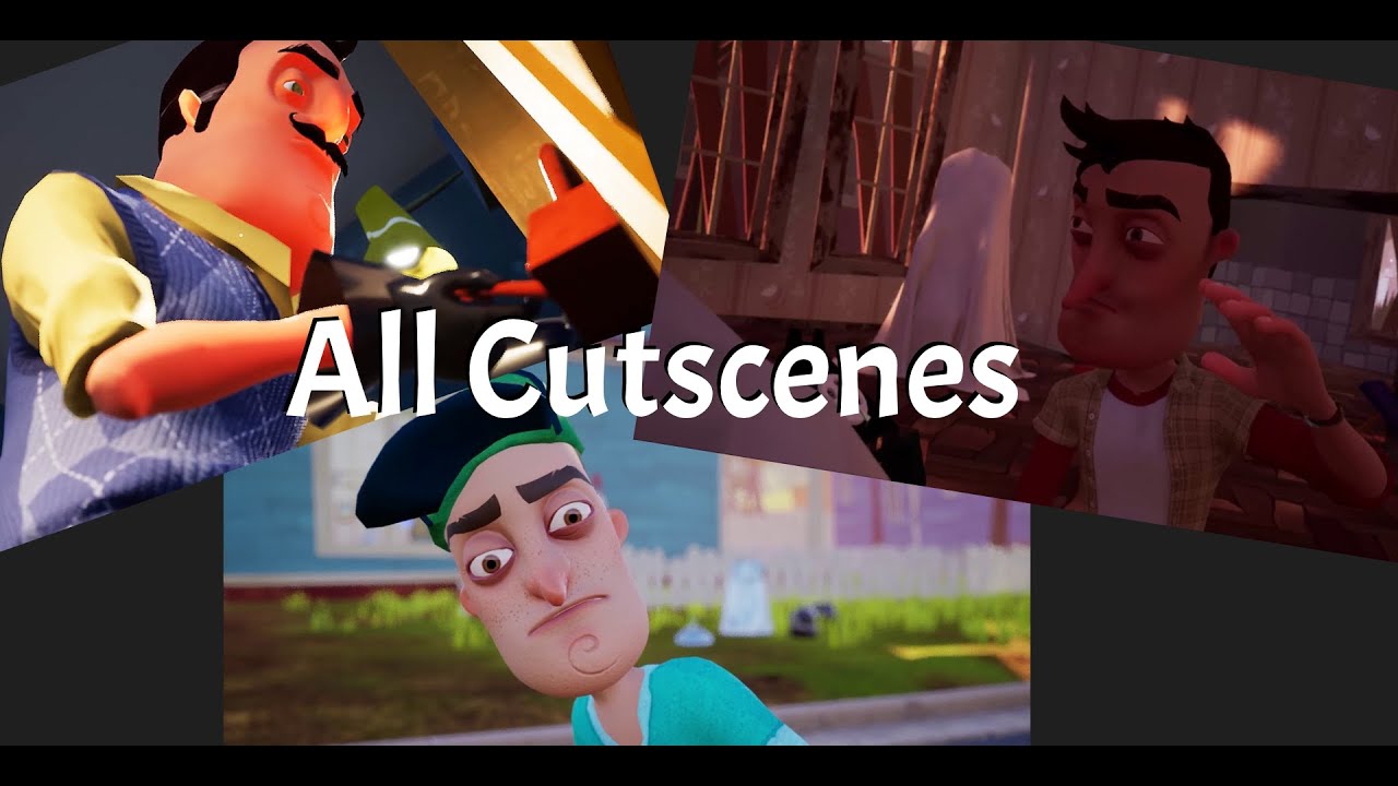 Hello Neighbor All Cutscenes - YouTube