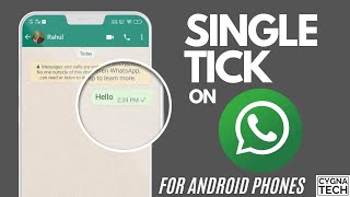 How To Show One Tick On WhatsApp For Android | WhatsApp Single Tick Only (100% Only Working Trick)