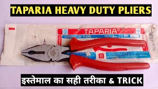 Taparia Heavy Duty Pliers | Taparia Pliers | How To Use Taparia Pliers