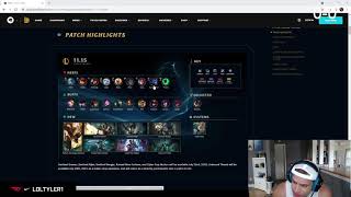 Tyler1 reacts to Aurelion Sol nerf