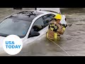 Dramatic water rescues after Hurricane Ian pummels through Florida | USA TODAY