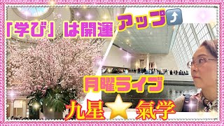 【月曜ライブ】NYからお届けします！2月は学びが開運UPポイント！星別おすすめの学びとは？【九星氣学】