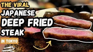 Reviewing viral Japanese steak restaurant Gyukatsu Motomura