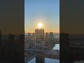 First sunrise of 2022 in Tokyo.