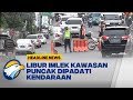 H+1 Imlek, Arus Lalu Lintas di Kawasan Puncak Bogor Ramai Lancar