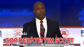 GOP Debate Highlights: South Carolina Senator Scott Answers Questions On His Leadership Experience