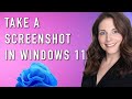 How to Take a Screenshot in Windows 11 | Take Picture of Your Screen | Enhanced Snipping Tool