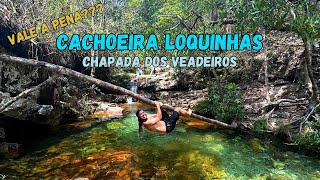 CACHOEIRA LOQUINHAS NA CHAPADA DOS VEADEIROS DE KOMBI #chapadadosveadeiros #kombi