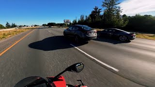 Freeway Hellride Part 2 | Ducati Panigale V2 | Raw Onboard [4K60]