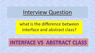 difference between abstract class and interface in java | when to use what