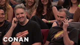 Shirt Buddies In The CONAN Audience | CONAN on TBS