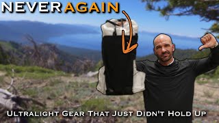 Ultralight Gear I’m Over (And What I’m Using Instead)