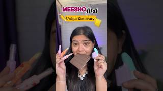 Meesho find unique stationery Haul ✏️😰❌ #meesho #meeshofinds #shorts #meeshohaul #stationery