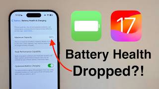 Your iPhone Battery Health DROPPED After iOS 17? Here's Why!